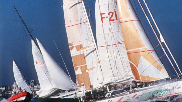 Start of the 1989 Vendee Globe