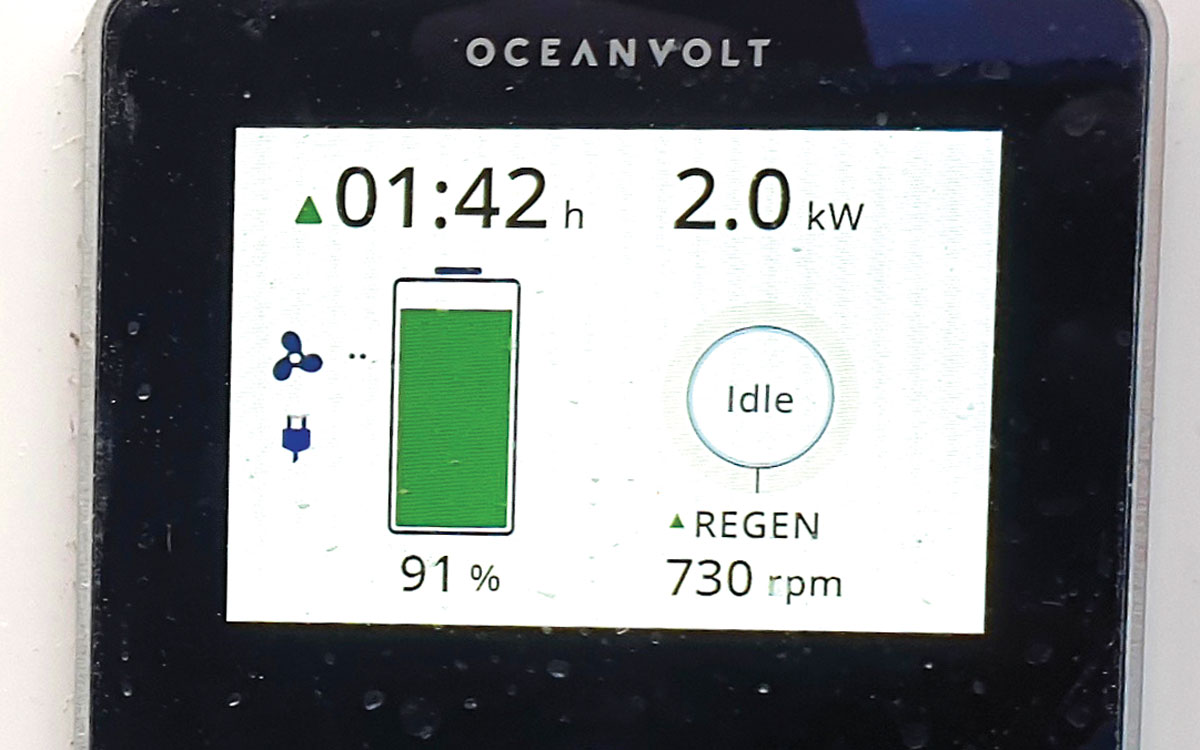 jimmy-cornell-electric-catamaran-oceanvolt-regeneration-power-credit-Gilles-Foucras-Outremer
