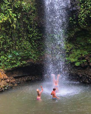 pacific-sailing-homeschooling-World-ARC2019-waterfall-swimming