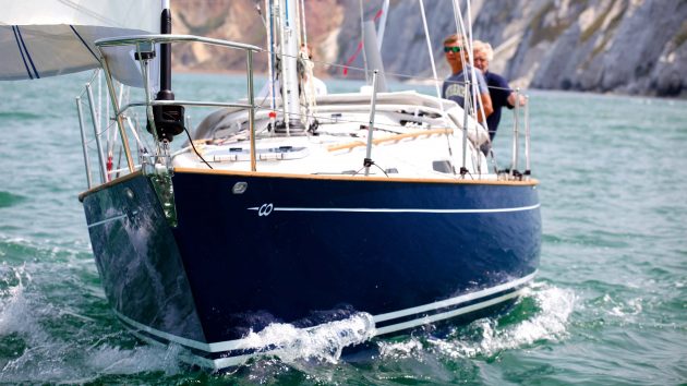 New Contessa 32 on the water